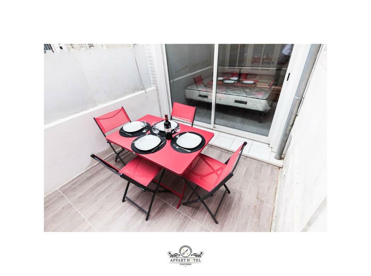 La Suite T2 40M2 Avec Terrasse 1Ch-4Pers Appart Hotel Poitiers Exterior foto