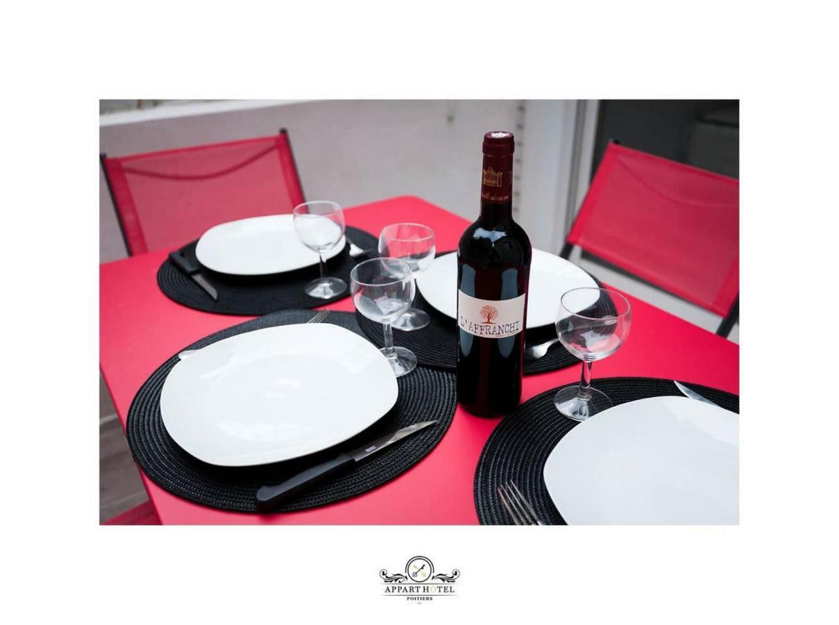 La Suite T2 40M2 Avec Terrasse 1Ch-4Pers Appart Hotel Poitiers Exterior foto